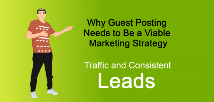 Website promotion through guest posting