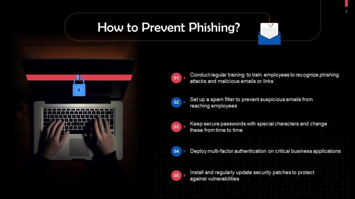 Phishing attack prevention tips